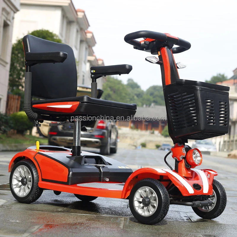 Safe 4 wheel electric mobility scooter for elderly with high quality