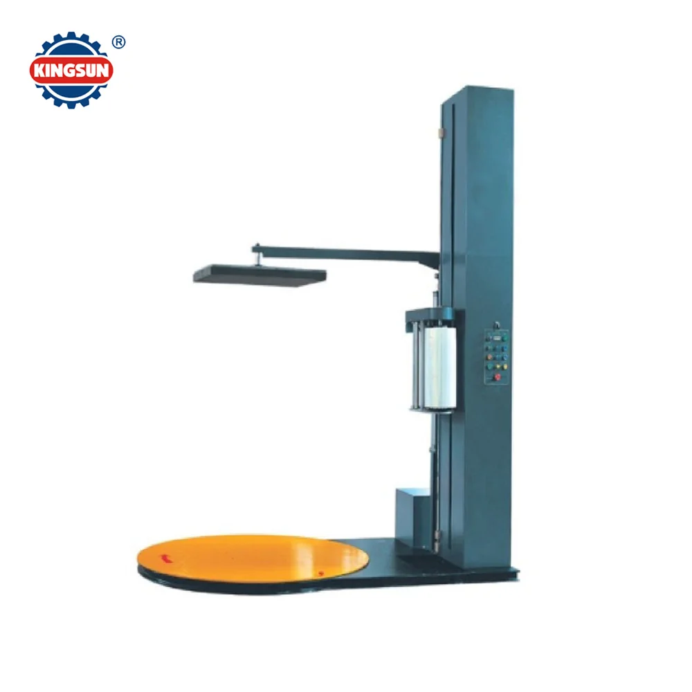 T1650CS Pallet Stretch Film Wrapper machine, pallet wrapping machine with CE