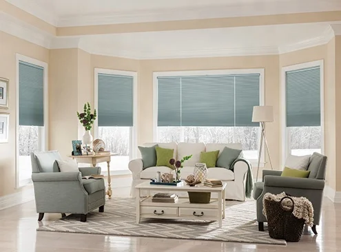 UV protection Blackout double Pleated Paper Shade double cell honeycomb blinds up and down