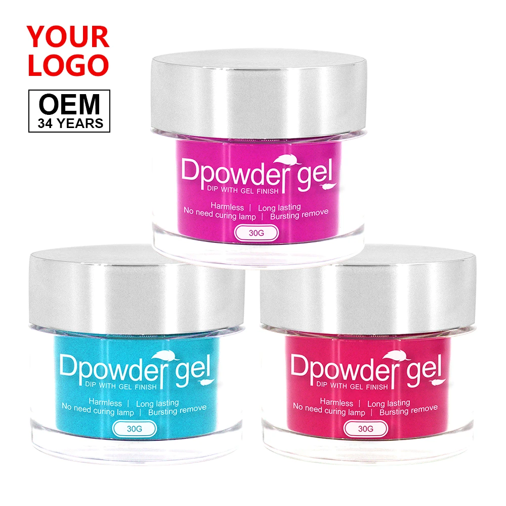 New invention no smell fast dry under 30s acrylic dipping powder base and top liquid for nail art