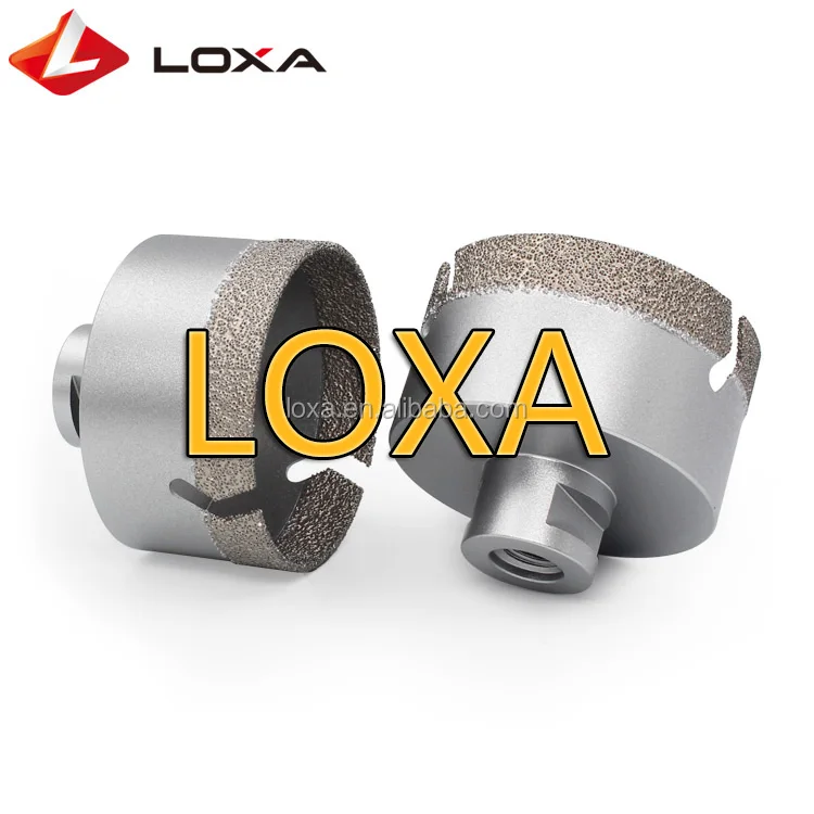 M14 Brazed Diamond Core Drill Bit Dry Drill Bits For Ceramic And Tiles