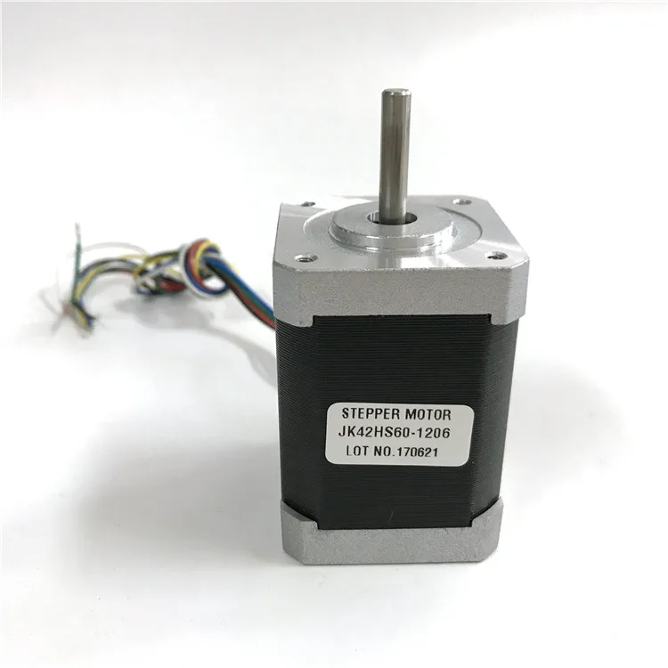 NEMA17 and 42mm*60mm 6.5kg.cm 2phase 1.8degree hybrid stepper motor with round shaft diameter 5mm and leading wire 300mm