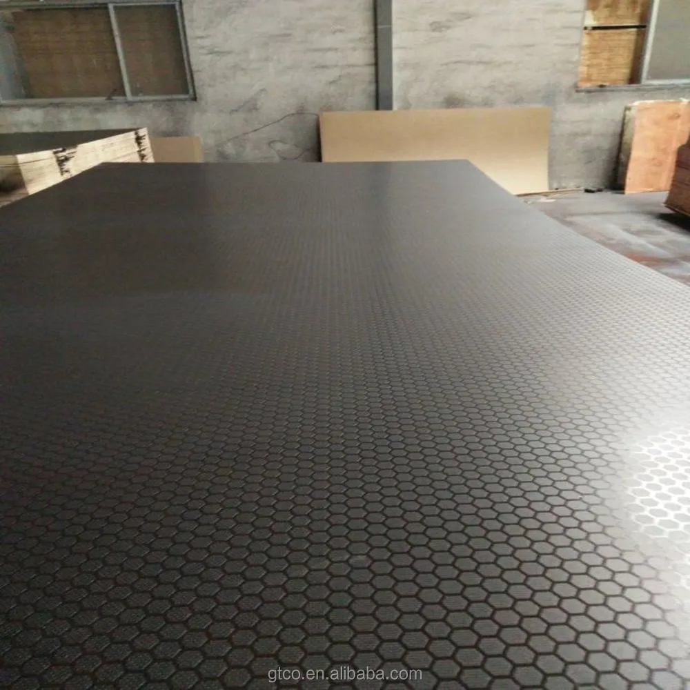 1220*2440MM Eucalyptus core Color Film Faced Plywood of Concrete form board