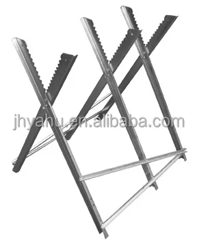 Sawing Wood Clamp Chainsaw Cutting Wood Sawhorse DIY