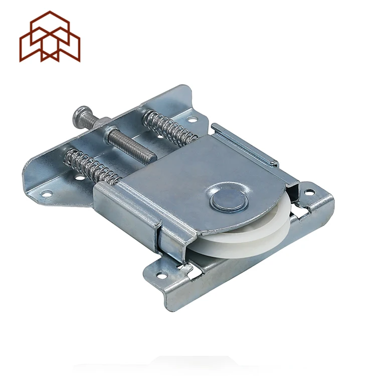 Adjustable wardobe sliding door bottom roller for sliding door