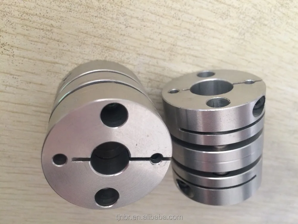 aluminum material coupling flexible coupling for shaft
