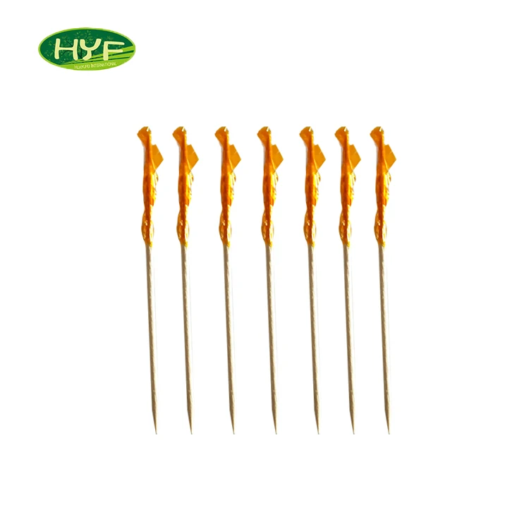 Экологически чистые одноразовые деревянные плоские зубочистки