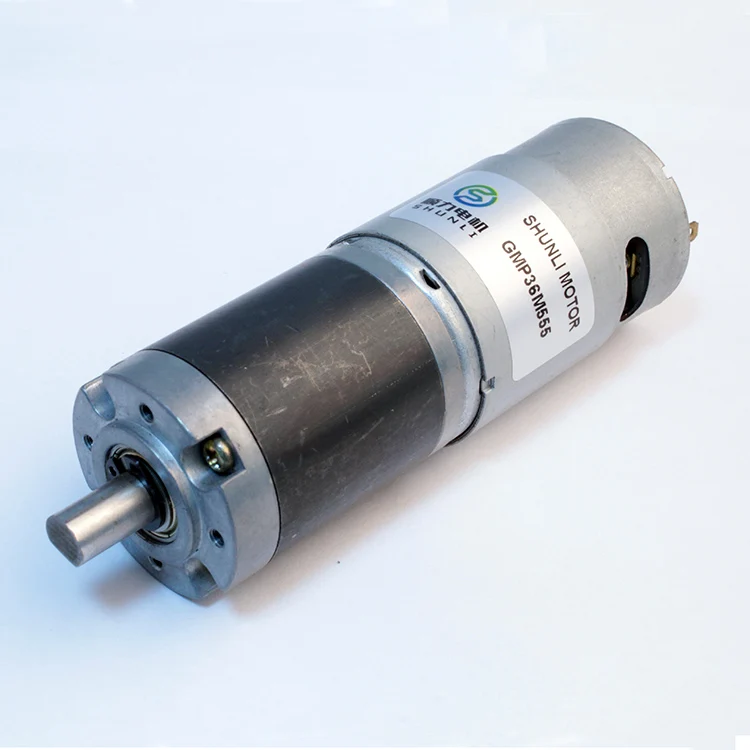 По индивидуальному заказу 12V GMP36-545PM 36 мм планетарный редукторный двигатель DC для бытовой техники офисное оборудование производитель