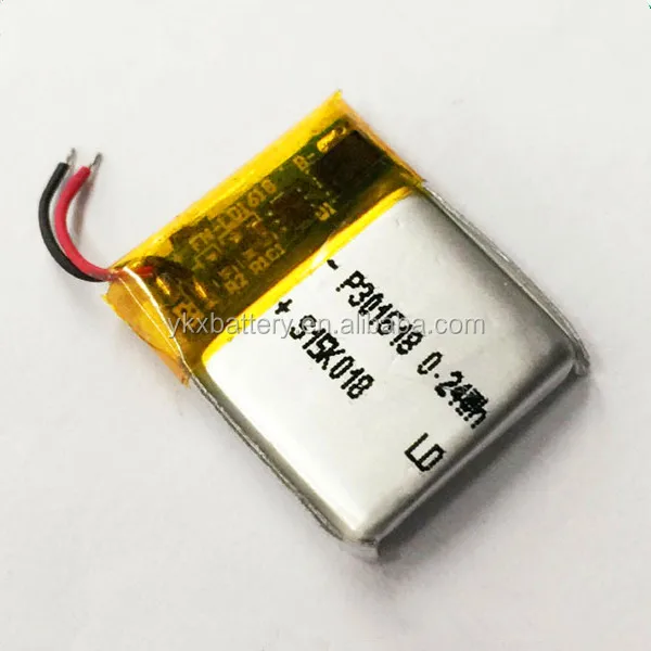 Wholesales Price Rechargeable 301618 301518 301616 3.7V 60mAh li ion lithium lipo li-ion polymer battery