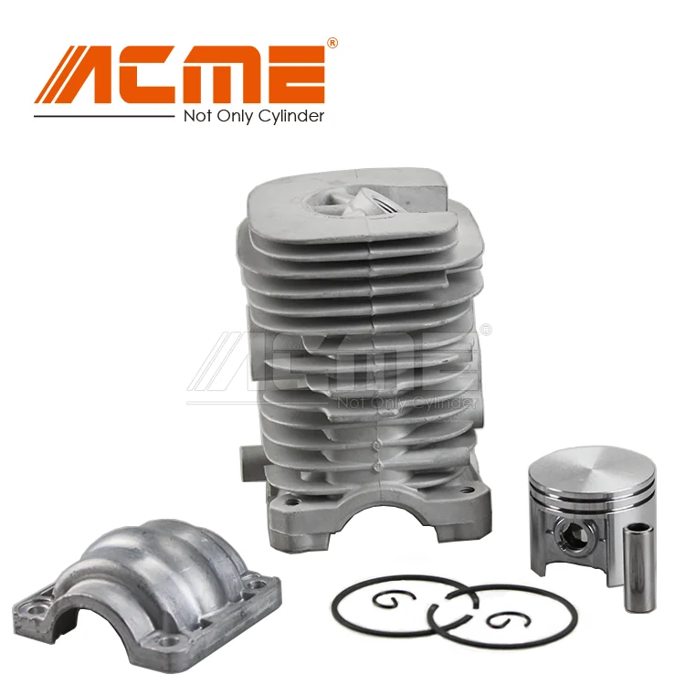 super quality P350/351chainsaw brush cutter spare parts air cylinder & piston