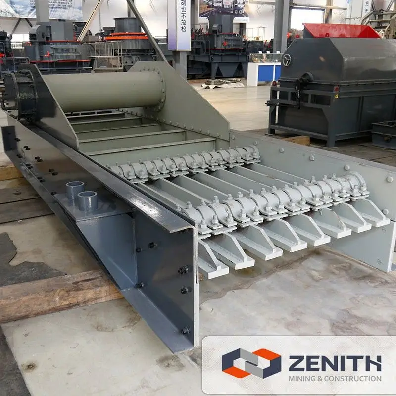  Zenith Профессиональный 600 т/ч горный камень вибрирующий питатель для