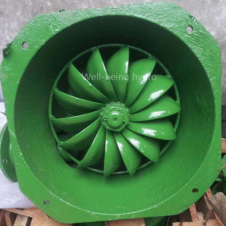 Hydroelectric generator micro turbine generator for home use