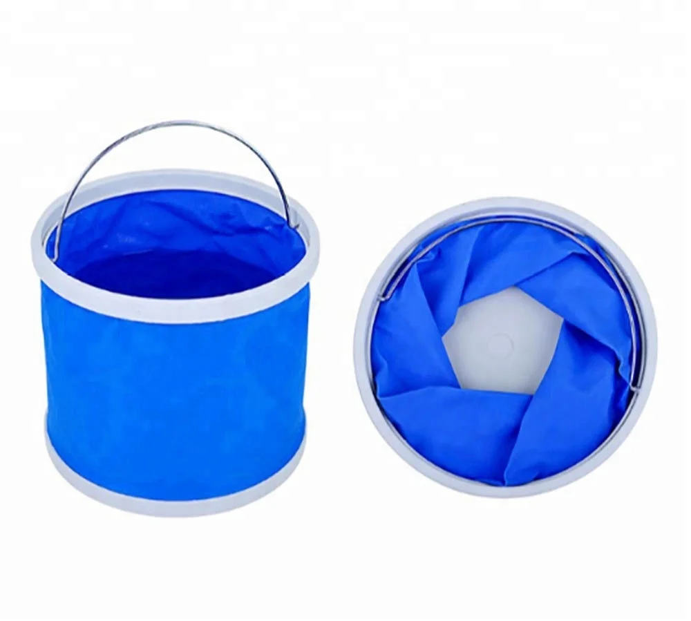 Collapsible Bucket Portable Water Container Wash Basin Foldable Water Bucket for Fishing Camping Travel