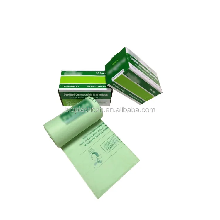 eco friendly biodegradable plastic trash compactor bags