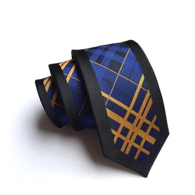  Wholesale Ties014 New Personality Fashion Jacquard 6cm Narrow Positioning Polyester Tie