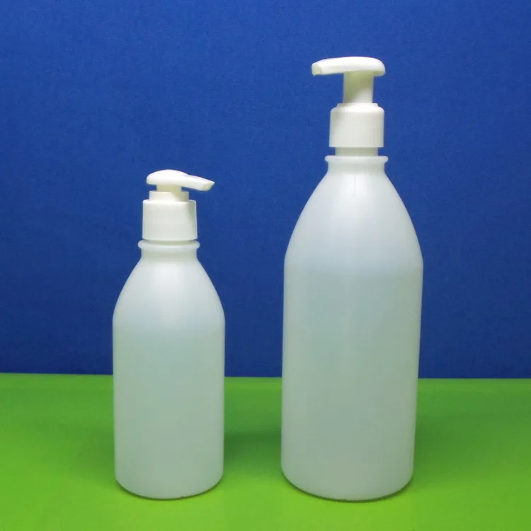 120 ml 250 ml 500 ml BACK Opaque HDPE plastic bottle empty bottles with 24mm neck prees caps