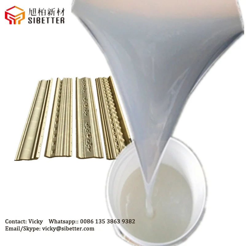 Good Price RTV Silicone for Making Plaster 3D Wall Panel Mold