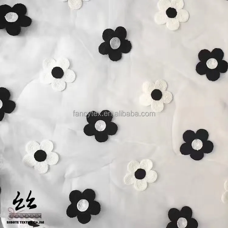 
Cheap Silk organza fabric organza bag digital printed organza for wedding dress wedding decoration latest design chinese factory 