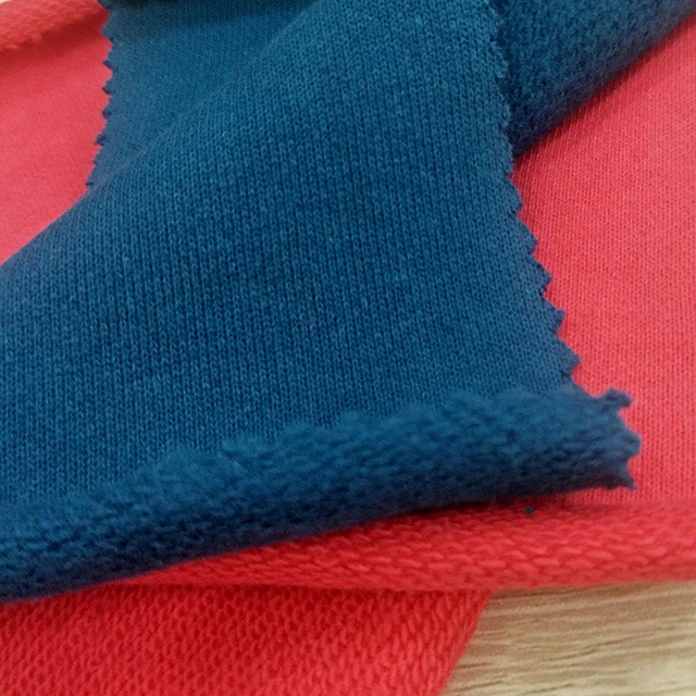 wholesale dyed organic cotton terry fabric