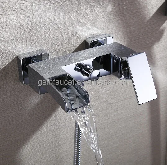shower and bath faucet waterfall bathroom faucet basin tap