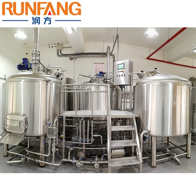 
Craft Brewery Beer 1000L 10BBL Mash Tun & Brew Kettle Beer Brewing Equipment 1000l Beer Brewery Equipment 