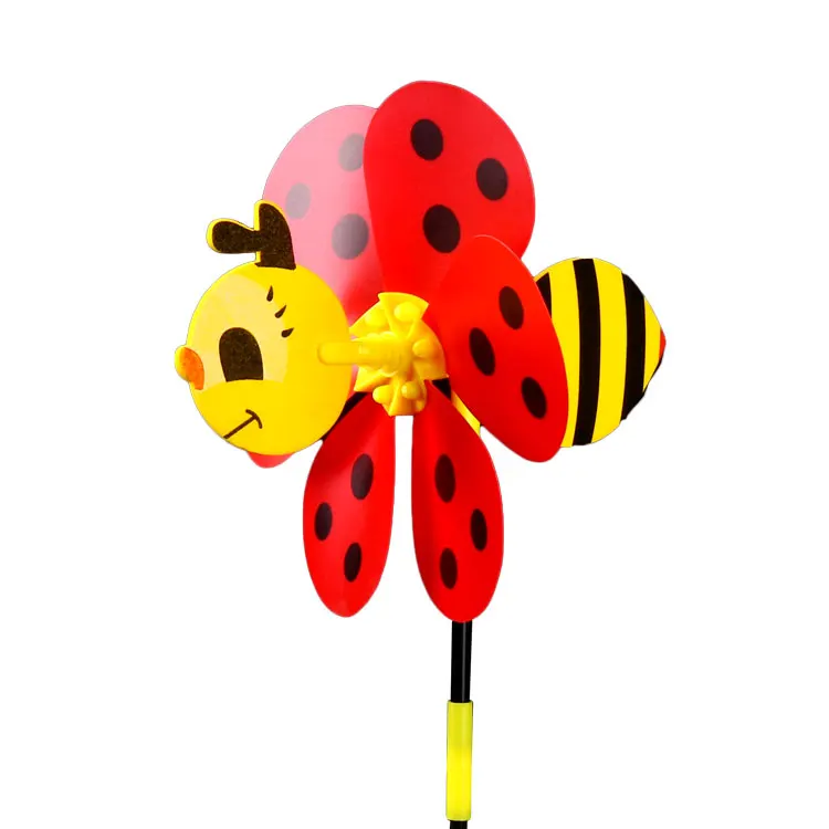 Wholesale cheap price classic kids toy plastic cartoon windmill