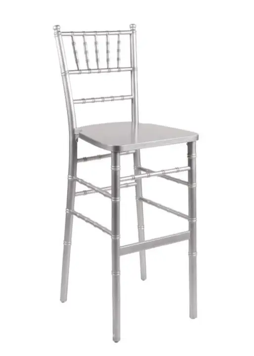 Silver Wood Chiavari Barstool