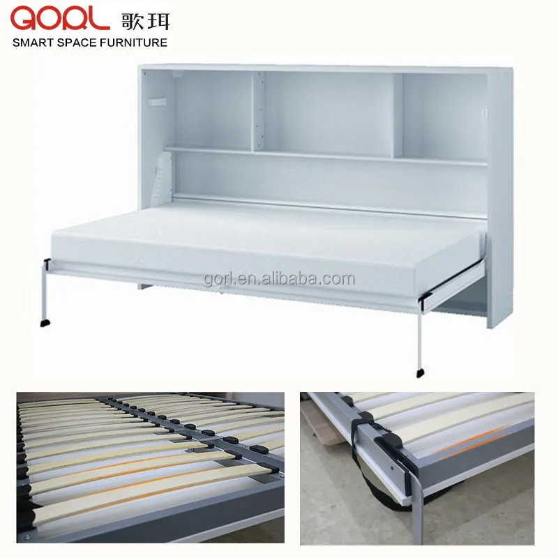 CF094 modern transformable concealed murphy bed in office