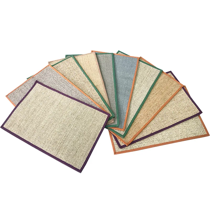 
Best Sale Natural Sisal Fabric Cat Scratching Mat 