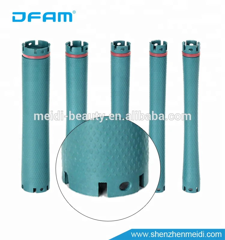 DFAM Plastic hair perm rods magic mesh curlers for hair salon hair rollers