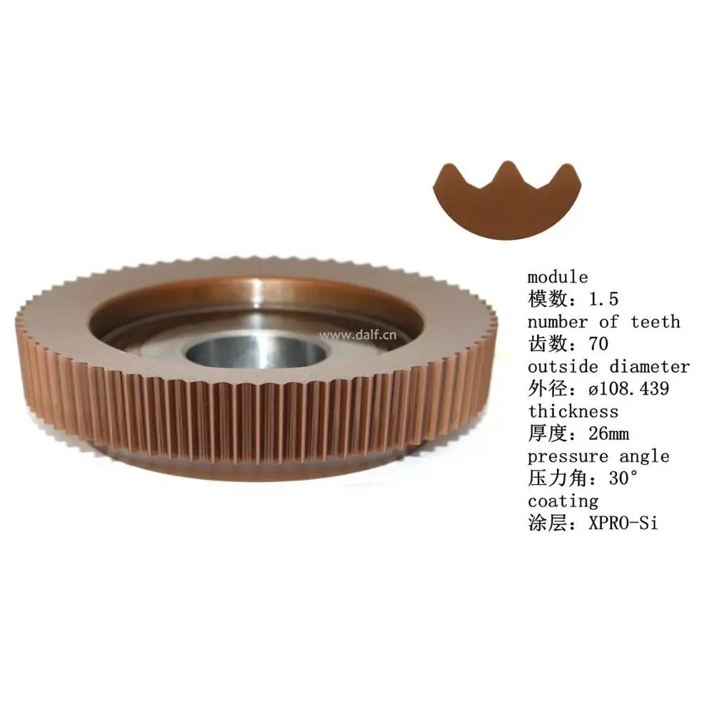 LIFUNGT M0.3 small module hss gear shaper cutter