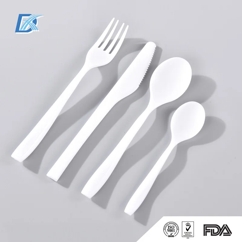 Eco-Friendly White Free Sample Professional Disposable Plastic Butter Knife