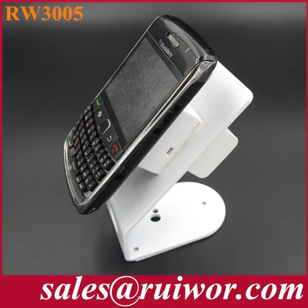 Cellphone steel wire protection exhibit stand used in Cellphone showcase