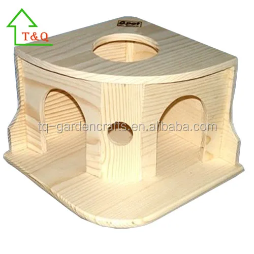 manufacturer hotsale handmade cheap wooden hamster cage