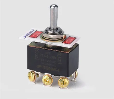 RT-S6-25B/RT1322SF двухполюсный переключатель включения/выключения dpdt
