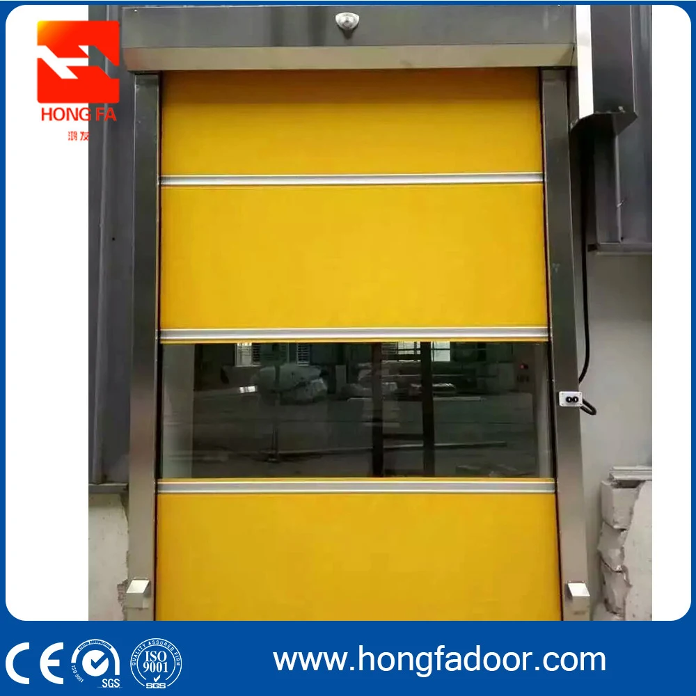 Automatic Pvc Rapid Interior Roller Shutter Door