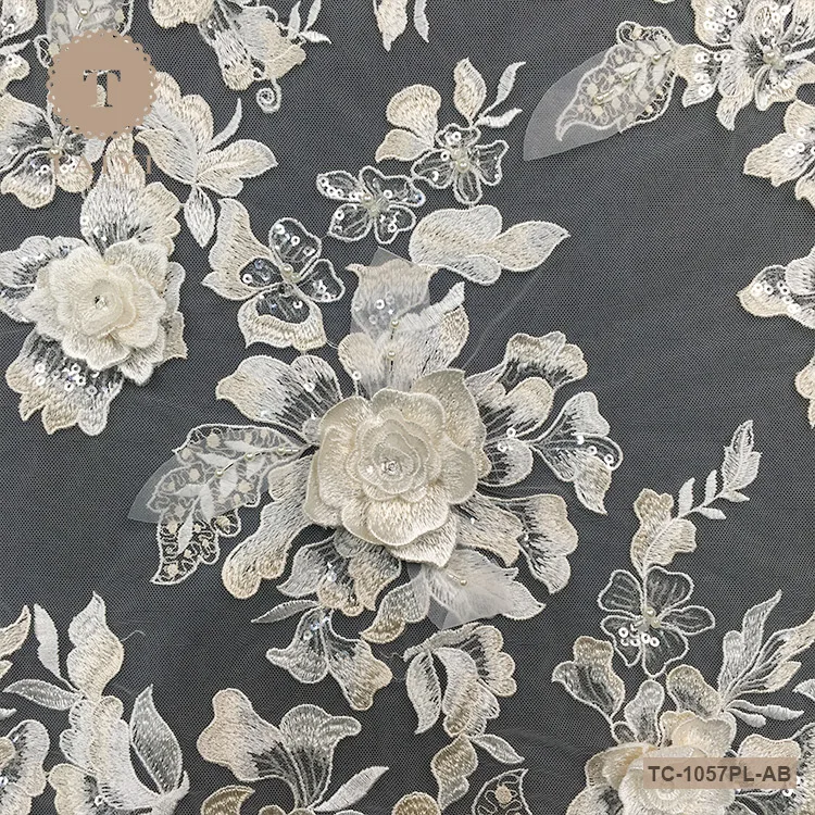 Eco-Friendly Lace Fabric Manufacture for Garment,Dress,Party,etc.