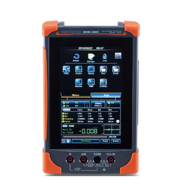 Портативный ручной GDS-320 цифровыми осциллографами