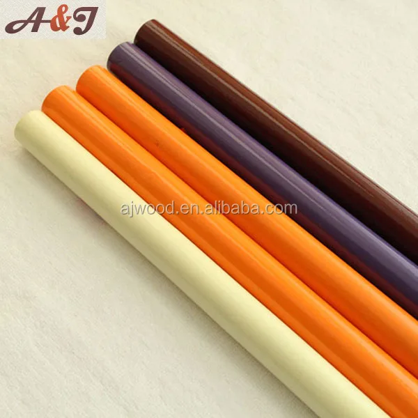 Popular color paint wooden stick for snow shovel durable