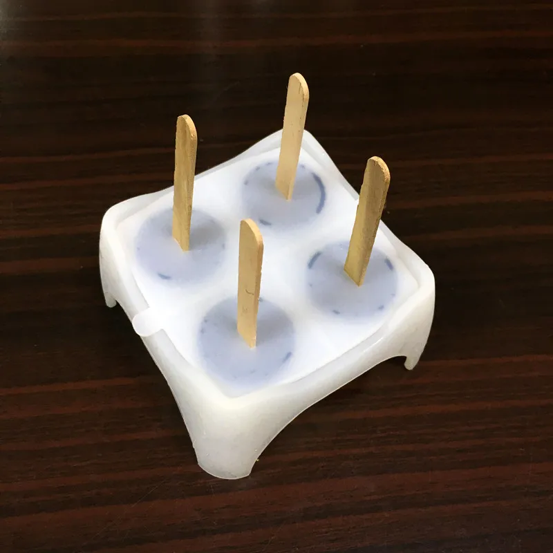 silicone ice cube tray for 4 Cavities Black Warrior Darth vader famous head with stormtrooper head moulds