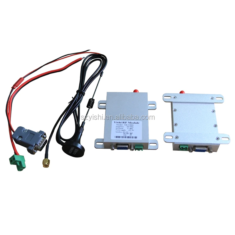 433MHz RS232 Data Transceiver 5W 10km USB Industrial Wireless Remote Control Module, RF Wireless Transmitter and Receiver Module