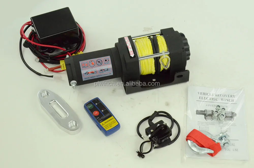 capstan trailer cable winch 3000lbs for boat and atv CE approved winch