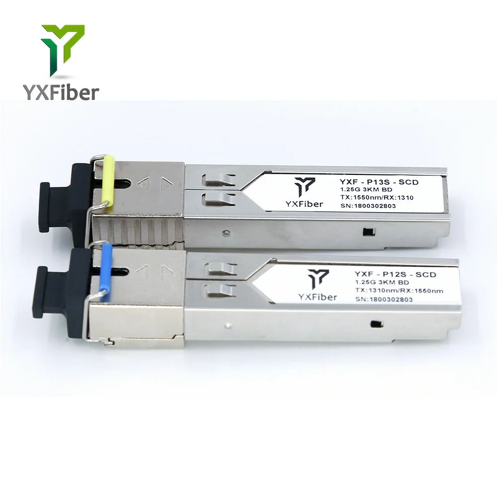 SMF SFP 1 25 г 3 км 1310/1550nm модуль BIDI SC DDM LW оптический трансивер CWDM 1000 BASE волокно