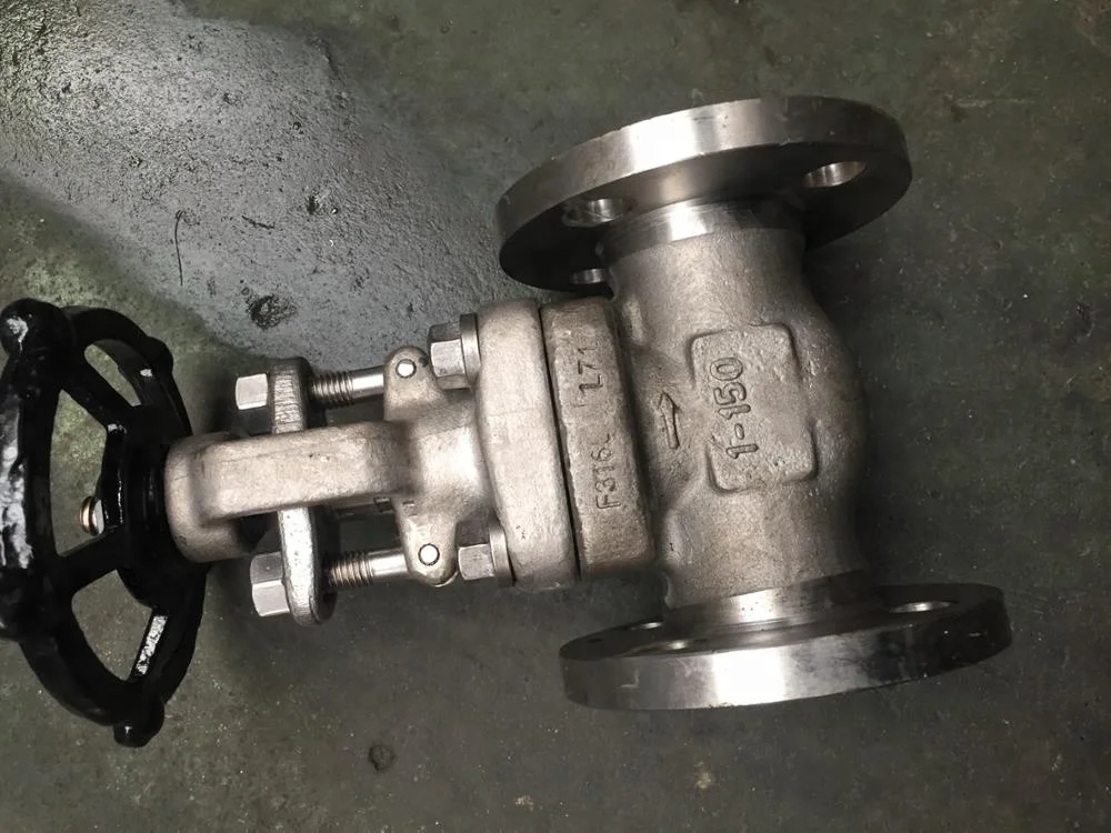 Ansi 2500  2 inch electric actuator flange type gate valve
