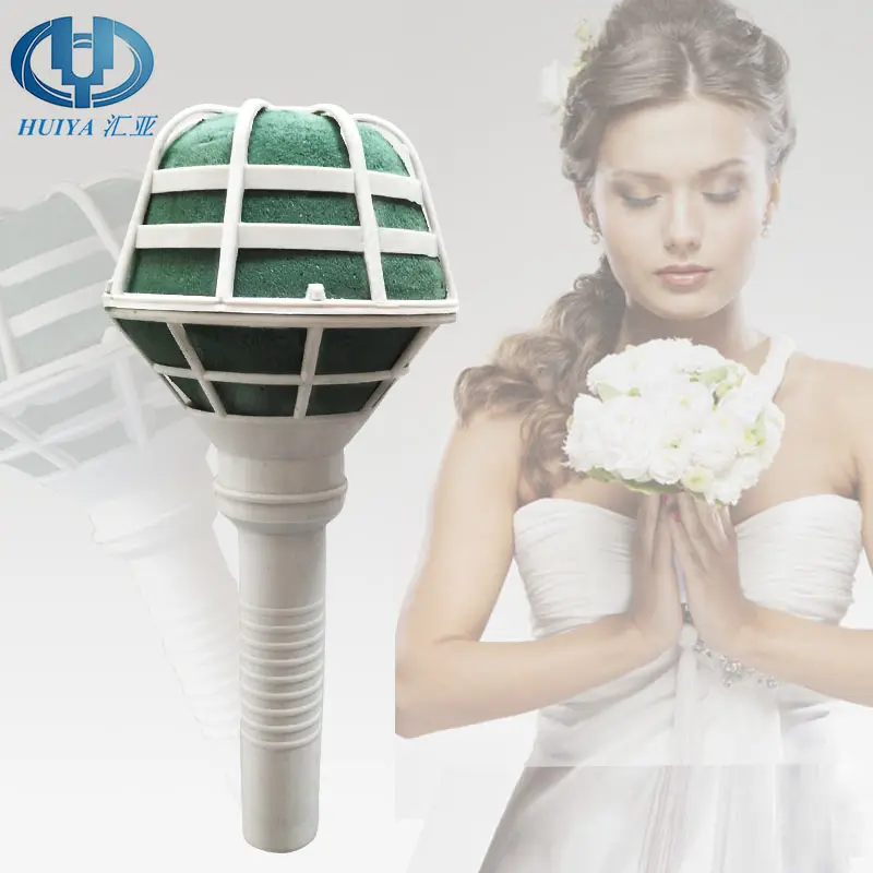 wet floral foam for bride holiding bouquet in wedding for marriage