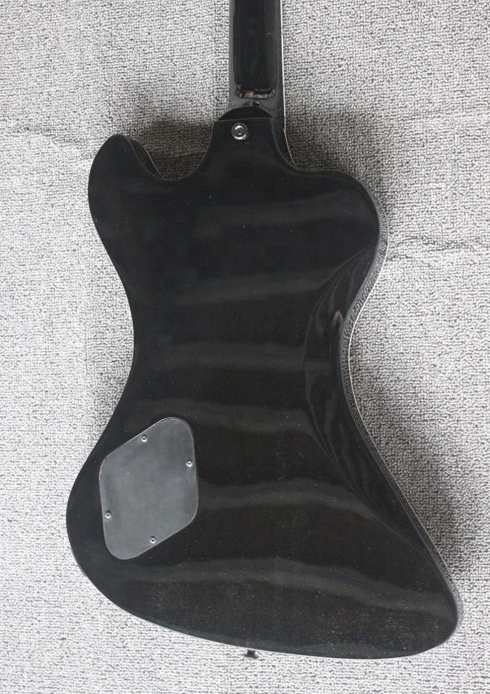 6 String RD Electric Guitar in black colour