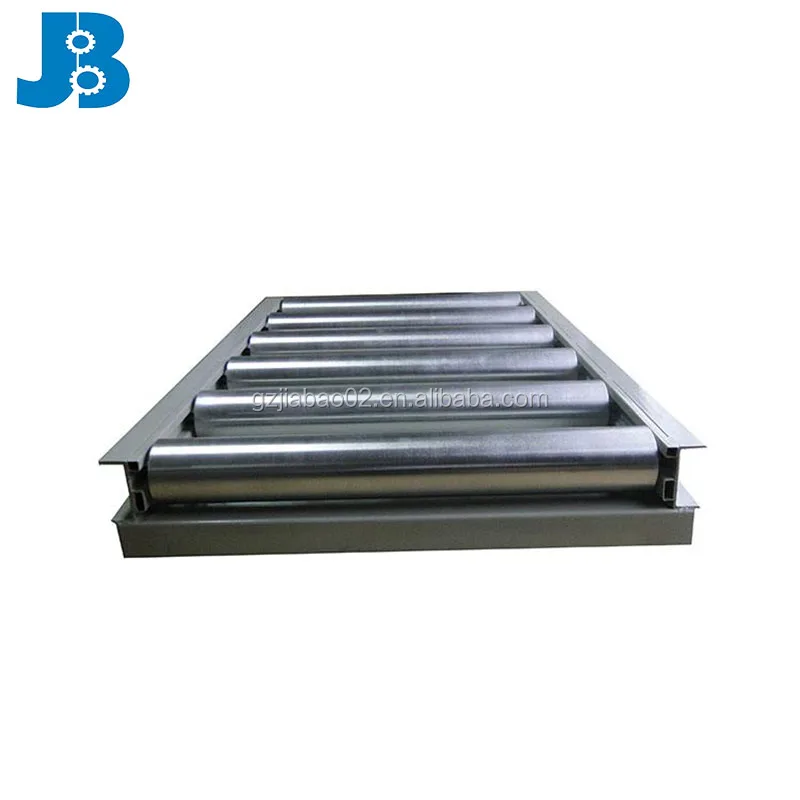 Logistic line steel roller conveyor/loading steel conveyor price