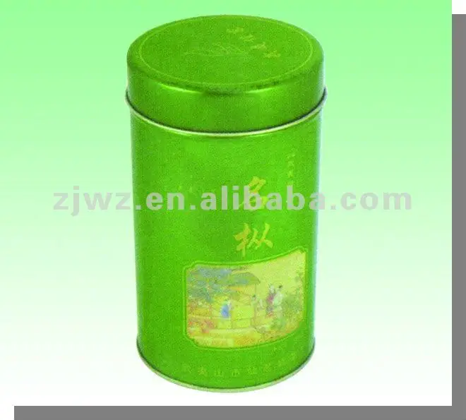 Recently packaged tin can