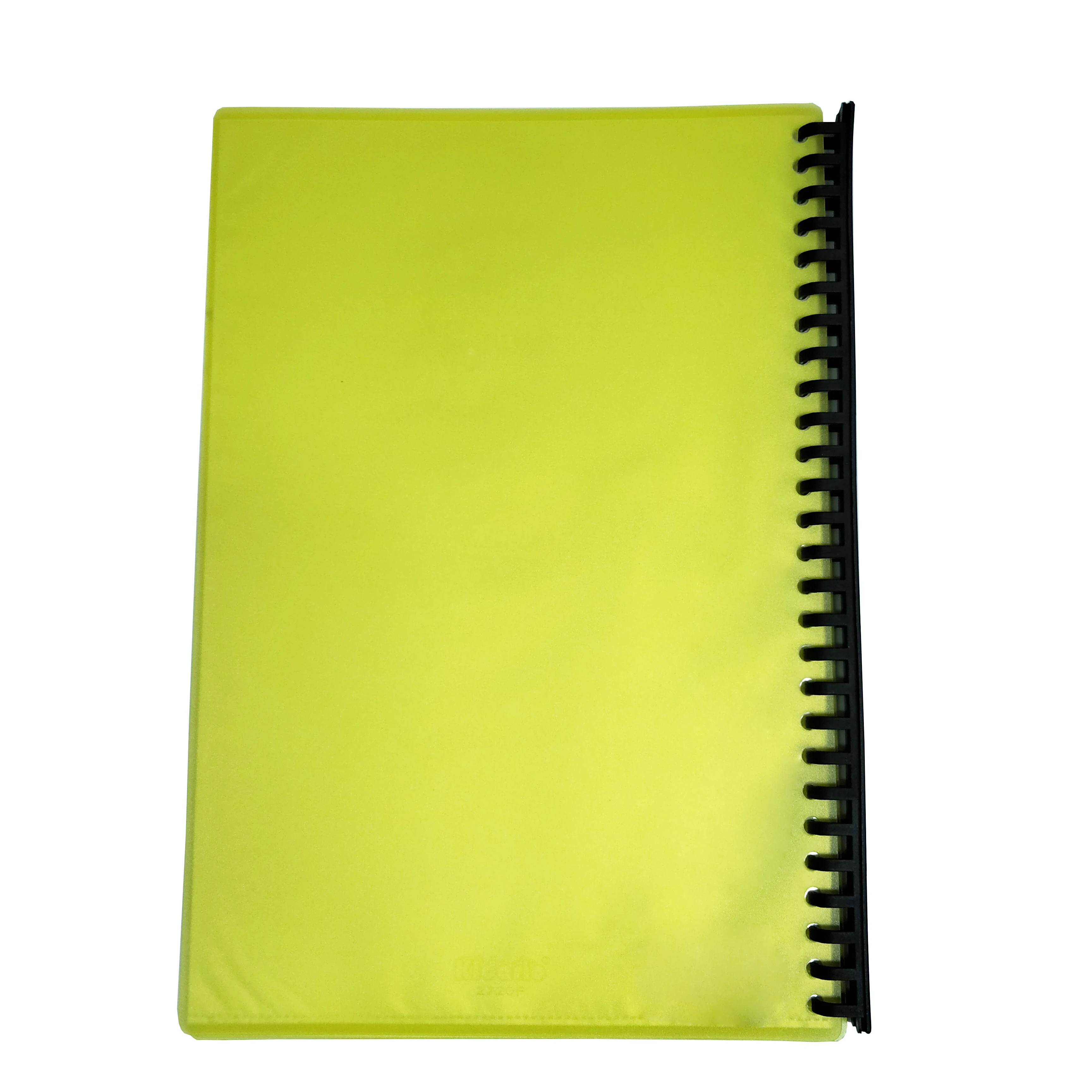 Multi-pocket display book A4 size file paper documents storage folder holder plastic clear book