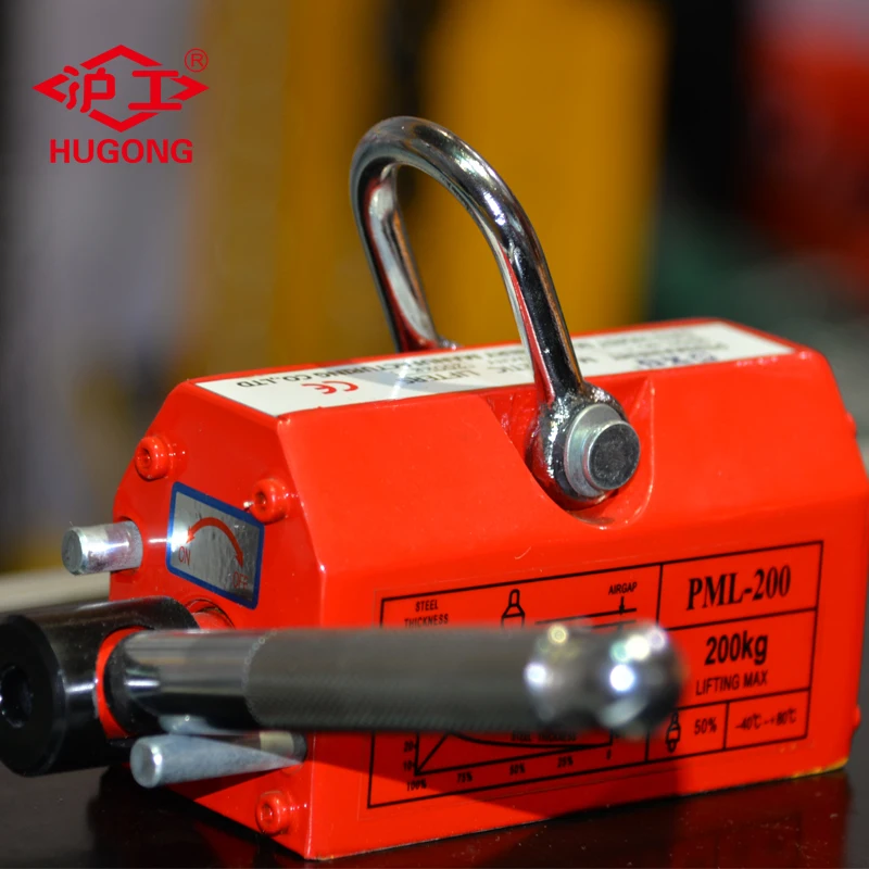 China manufacture high quality 3 ton manual lifting permanent lifter magnet